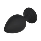 Silicone Jeweled Butt Plug